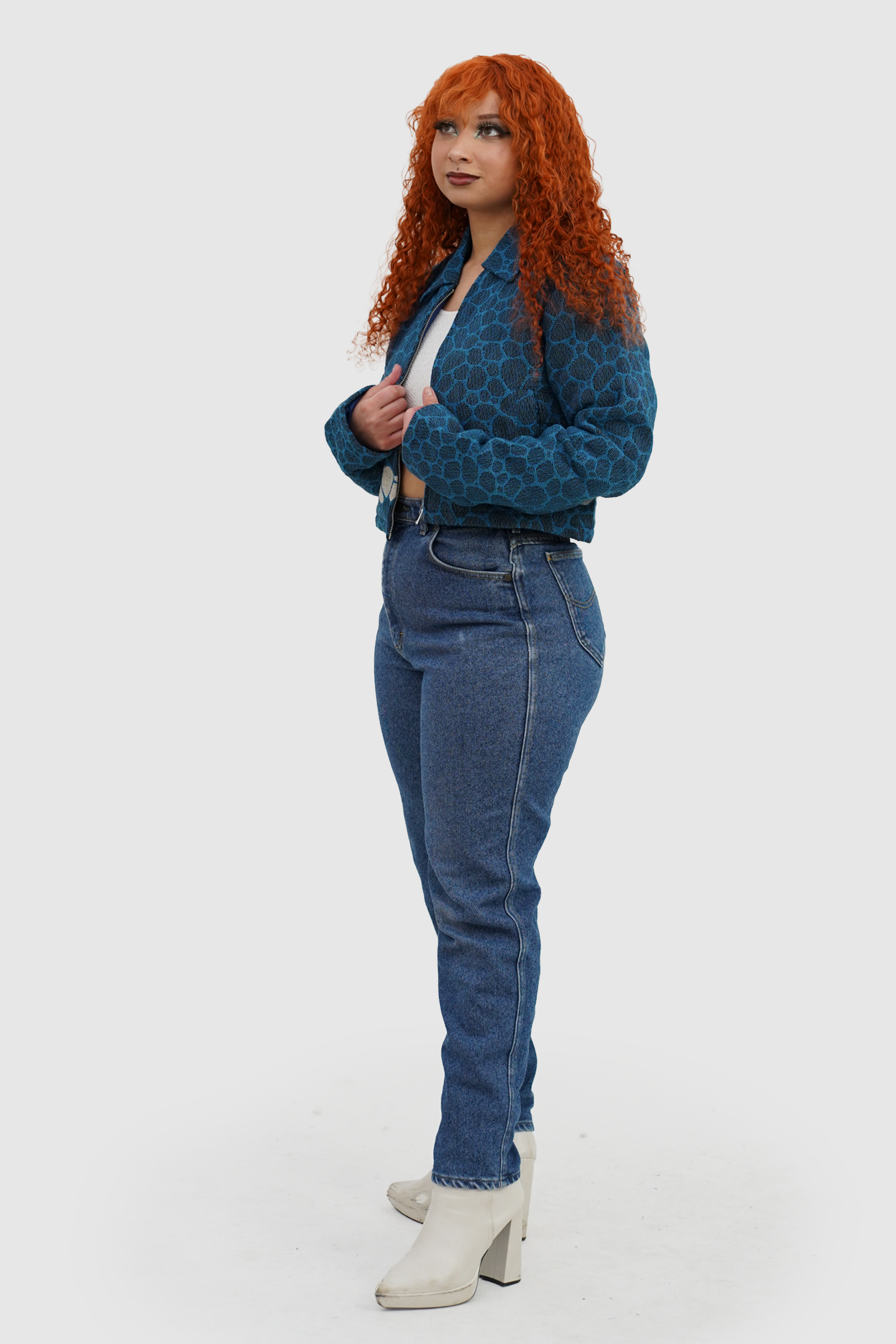 Mana Tapestry Crop Jacket