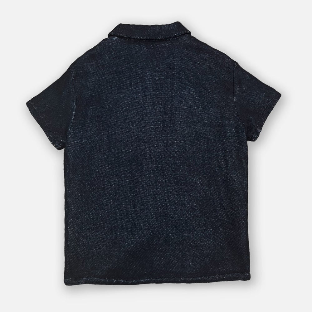 "Zeta" Tapestry Button-Up Shirt