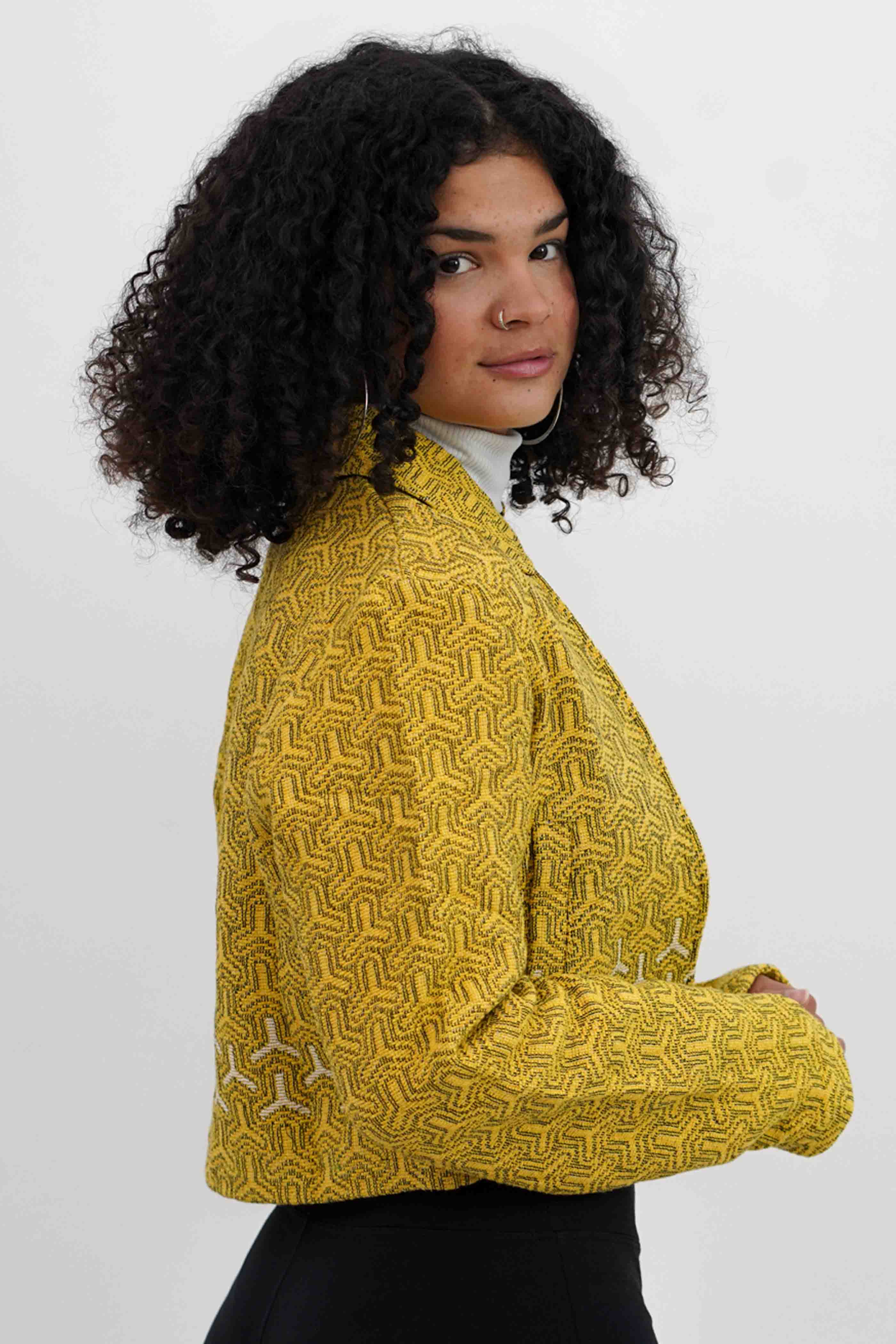 Speed Tapestry Crop Jacket