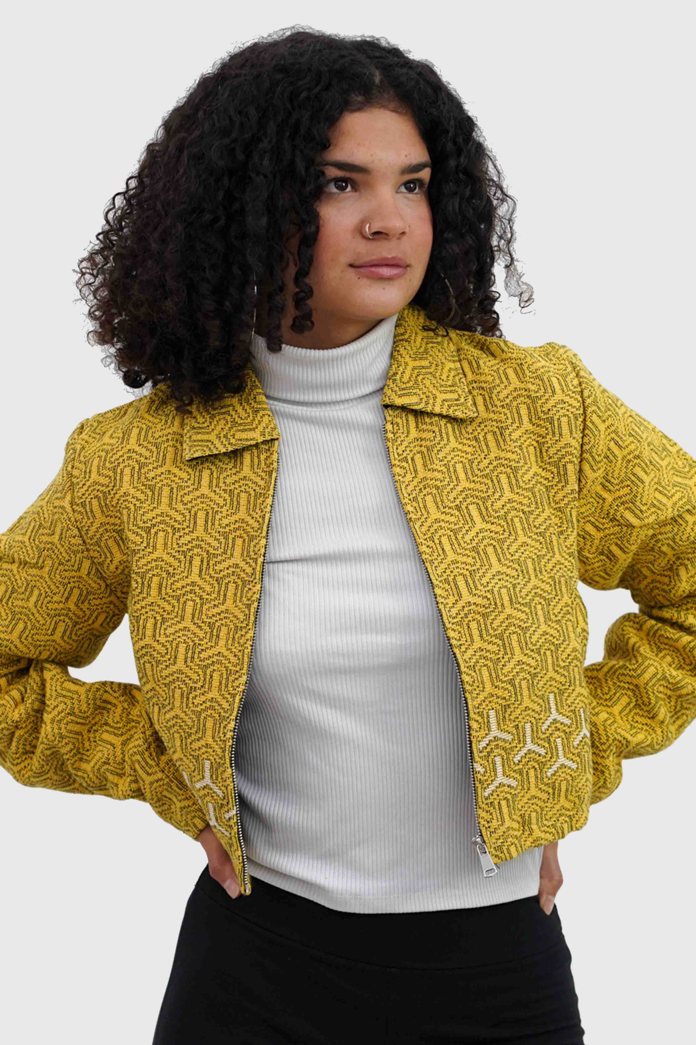 Speed Tapestry Crop Jacket